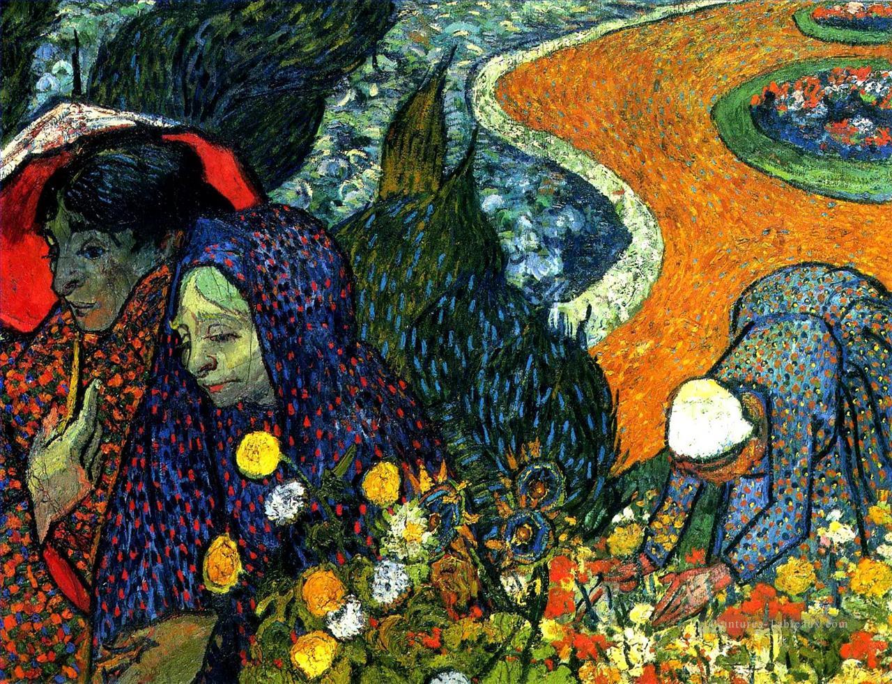 Ladies of Arles Souvenirs du jardin à Etten Vincent van Gogh Peintures à l'huile